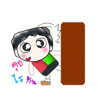 Hello my name is Masaru....^^（個別スタンプ：15）