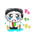 Hello my name is Masaru....^^（個別スタンプ：21）