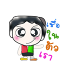 Hello my name is Masaru....^^（個別スタンプ：22）