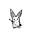ズミ、ウサギ（個別スタンプ：16）