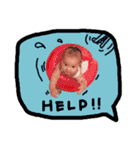 My lovely monkey-baby（個別スタンプ：11）
