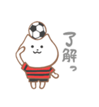 サッカーねこ（個別スタンプ：1）