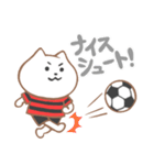 サッカーねこ（個別スタンプ：37）