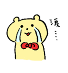 赤いりぼんのくま（個別スタンプ：19）