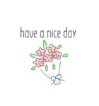 くま-うさ（個別スタンプ：14）
