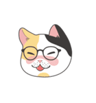 A cat with spectacles（個別スタンプ：9）