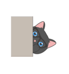 A cat with spectacles（個別スタンプ：20）