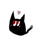 Black Cat Nyatis（個別スタンプ：5）