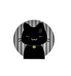 Black cat "Buakaw"（個別スタンプ：10）