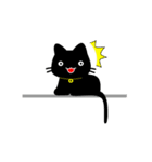 Black cat "Buakaw"（個別スタンプ：16）