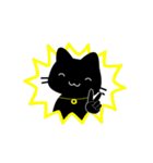 Black cat "Buakaw"（個別スタンプ：20）