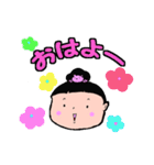 園児のはなちゃんとおともだち（個別スタンプ：9）