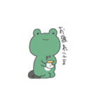 ひっくり かえる（個別スタンプ：24）