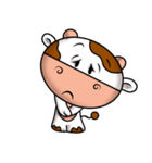 COW COW NUTS ; WORDS IN PRIVATE（個別スタンプ：16）