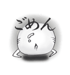 照れ隠しに使えるキモカワおじさん（個別スタンプ：17）
