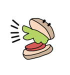 ハンバーガーの妖精（個別スタンプ：2）