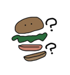 ハンバーガーの妖精（個別スタンプ：5）