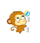 Always Having Fun Monkeys_animate_6（個別スタンプ：2）