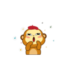 Always Having Fun Monkeys_animate_6（個別スタンプ：9）