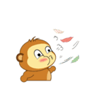 Always Having Fun Monkeys_animate_6（個別スタンプ：13）
