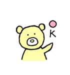 きクマちゃんと仲間たち（個別スタンプ：1）