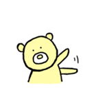 きクマちゃんと仲間たち（個別スタンプ：3）