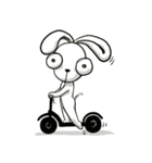 Rabbit+dog=Twa（個別スタンプ：24）