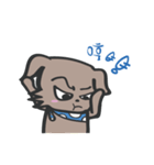 Dog battle potential（個別スタンプ：9）