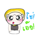 Hello my name is Hosun..^^（個別スタンプ：7）