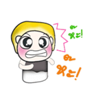 Hello my name is Hosun..^^（個別スタンプ：8）