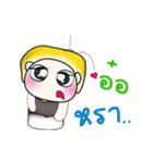 Hello my name is Hosun..^^（個別スタンプ：9）