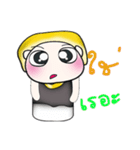 Hello my name is Hosun..^^（個別スタンプ：10）