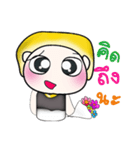 Hello my name is Hosun..^^（個別スタンプ：25）