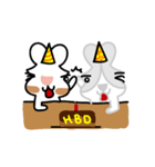 Rabbit Der ＆ Apple Part 3（個別スタンプ：12）