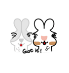 Rabbit Der ＆ Apple Part 3（個別スタンプ：15）