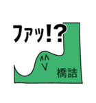 前衛的な橋詰のスタンプ（個別スタンプ：31）