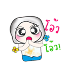 Hello my name is Hanaka...（個別スタンプ：4）