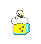 ゆうこんぶのしろねこ シーズン編（個別スタンプ：17）