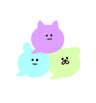 ふきだしもちなかま（個別スタンプ：40）