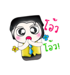 Hello my name is Kanaka..^^（個別スタンプ：4）