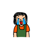 おかっぱさんの日々（個別スタンプ：8）