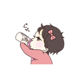 あざと可愛い赤ちゃん(女の子)（個別スタンプ：8）
