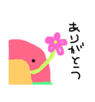 指描きインコ（個別スタンプ：3）