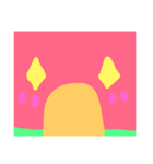 指描きインコ（個別スタンプ：6）
