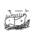指描きインコ（個別スタンプ：12）