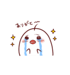 気難しい白いひよこ（個別スタンプ：3）