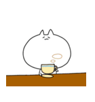 どんどん顔が寄ってくネコ（個別スタンプ：24）