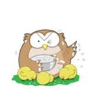 The Big Brown Owl（個別スタンプ：19）