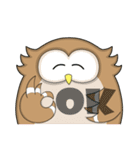 The Big Brown Owl（個別スタンプ：22）