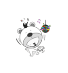 White bear(Animation)（個別スタンプ：6）